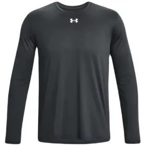 Under Armour Men's Stealth Grey/White Team Tech Long Sleeve