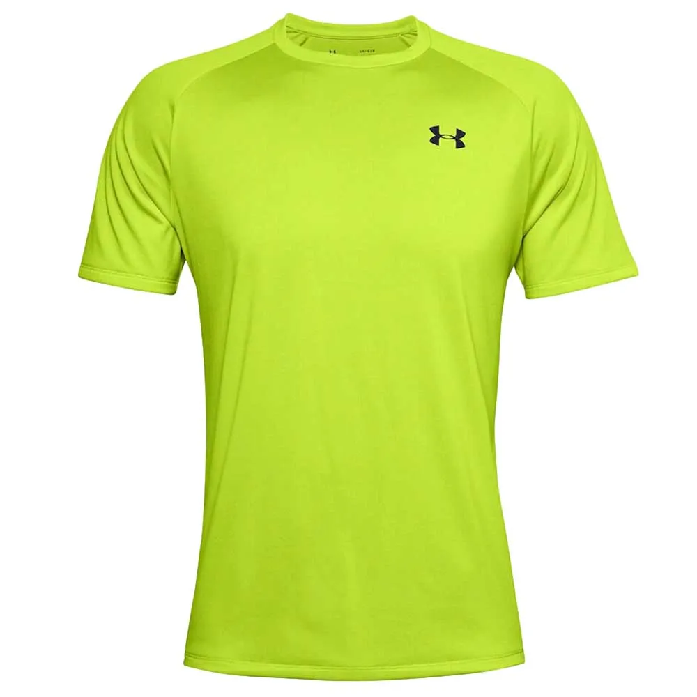 UNDER ARMOUR MEN'S TECH T SHIRT - LIME