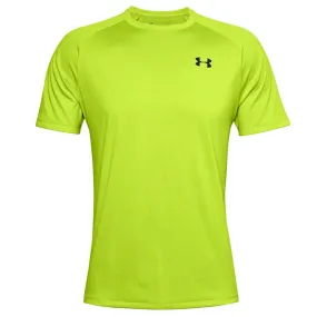 UNDER ARMOUR MEN'S TECH T SHIRT - LIME