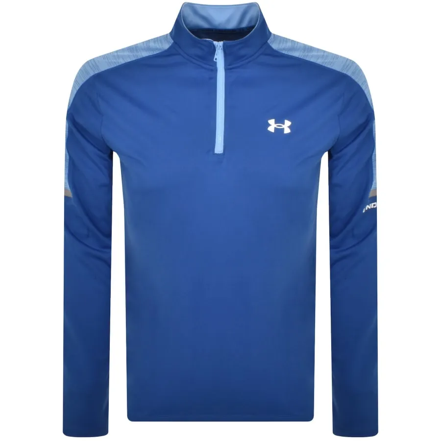 Under Armour Tech Quarter Zip Sweatshirt Blue