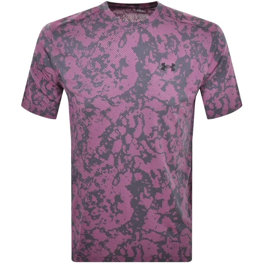 Under Armour Tech Vent T Shirt Pink