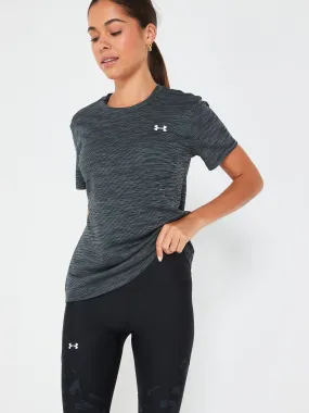 Under Armour Womens Training Tech Textured T-Shirt - Black