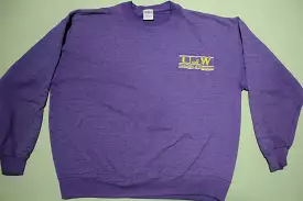 University of Washington UW Huskies 90's Purple Crewneck Made in USA Sweatshirt