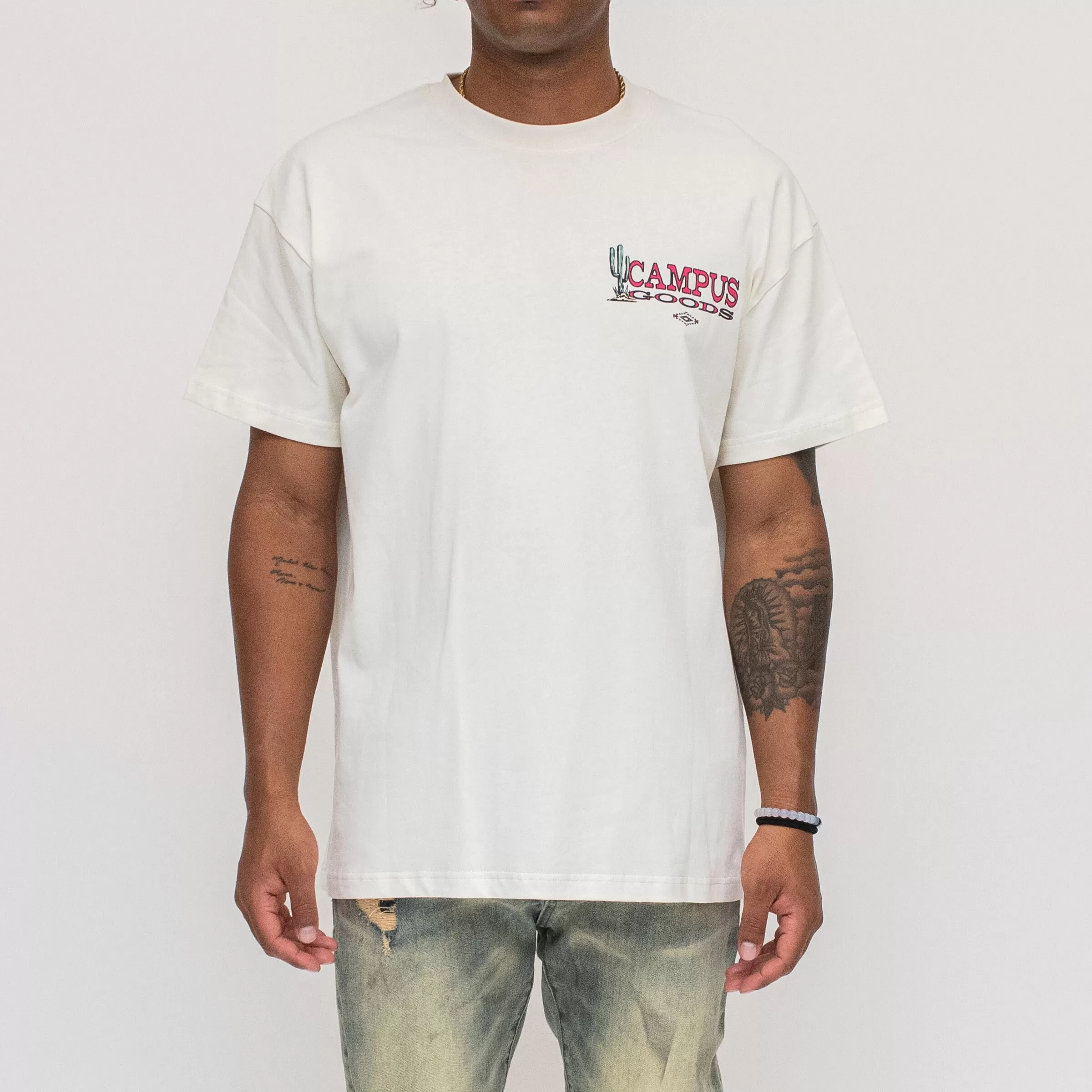 Western Tee Off White