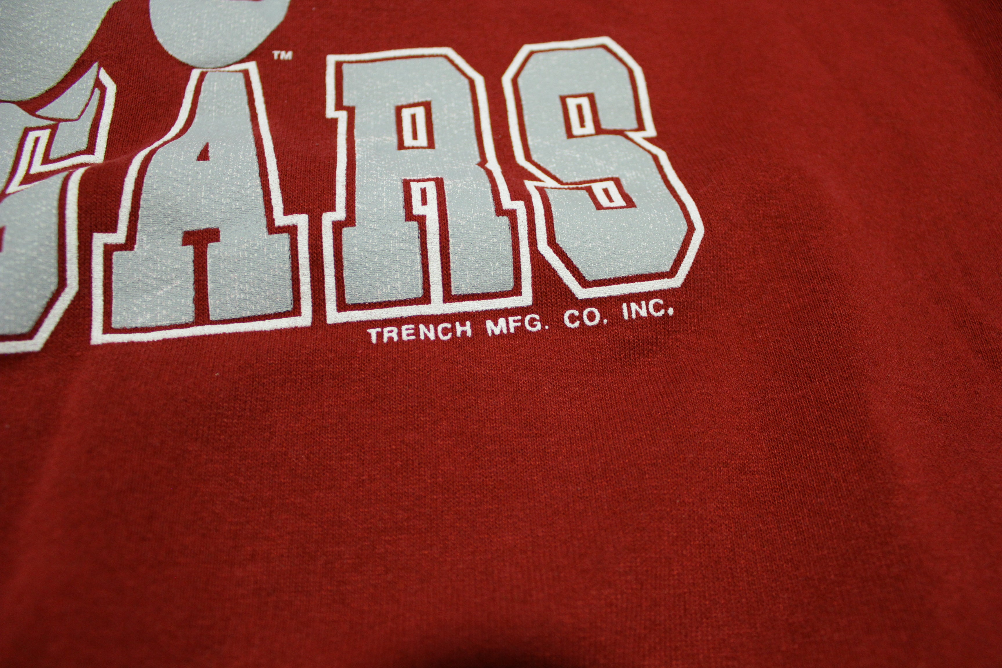 WSU Cougars Vintage 90's Trench Made in USA Crewneck Sweatshirt